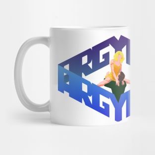 Henry Cavill as Argylle action movie 2024 graphic design Mug
